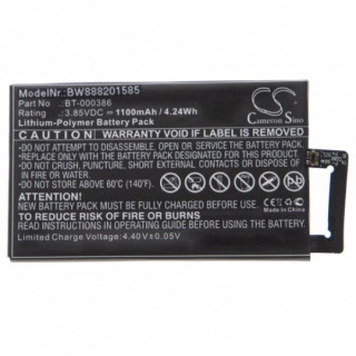Baterie pro Zebra EC30, 1100 mAh Baterie pro Zebra EC30, 1100 mAh
