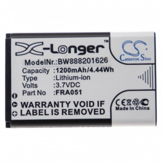 Baterie pro AVM Fritz!Fon C6, 1200 mAh Baterie pro AVM Fritz!Fon C6, 1200 mAh