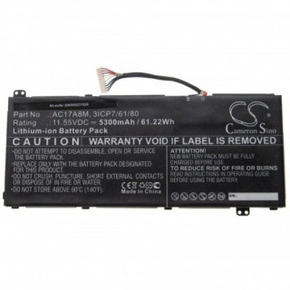 Baterie pro Acer Spin 3 SP314-52 / TravelMate X3410-M, 5300 mAh Baterie pro Acer Spin 3 SP314-52 / TravelMate X3410-M, 5300 mAh