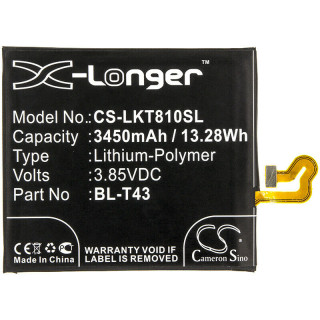 Baterie pro LG G8S ThinQ / G810, BL-T43, 3450 mAh