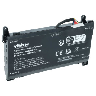 Baterie pro HP Omen 17-AN, 16-pinový konektor, FM08XL, 5300 mAh Baterie pro HP Omen 17-AN, 16-pinový konektor, FM08XL, 5300 mAh