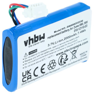 Baterie pro Garmin Zumo 590 / 595 / 596, 2000 mAh Baterie pro Garmin Zumo 590 / 595 / 596, 2000 mAh
