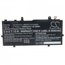 Baterie pro Asus VivoBook Flip 14 / TP401, C21N1714, 5000 mAh Baterie pro Asus VivoBook Flip 14 / TP401, C21N1714, 5000 mAh