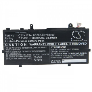 Baterie pro Asus VivoBook Flip 14 / TP401, C21N1714, 5000 mAh Baterie pro Asus VivoBook Flip 14 / TP401, C21N1714, 5000 mAh