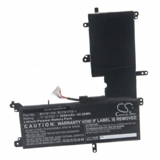 Baterie pro Asus VivoBook Flip 14 / TP410, B31N1705, 3650 mAh