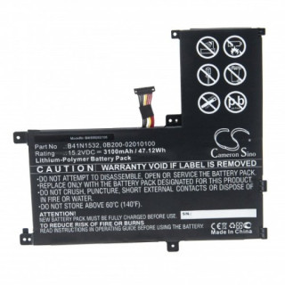 Baterie pro Asus Q504U, B41N1532, 3100 mAh Baterie pro Asus Q504U, B41N1532, 3100 mAh