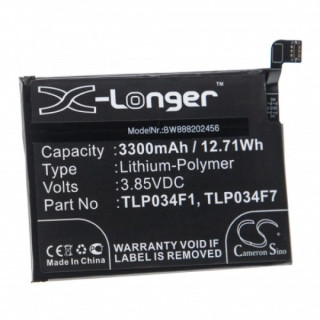Baterie pro Alcatel 3 (2019) / 3L (2019), 3300 mAh Baterie pro Alcatel 3 (2019) / 3L (2019), 3300 mAh