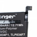 Baterie pro Alcatel 3 (2019) / 3L (2019), 3300 mAh Baterie pro Alcatel 3 (2019) / 3L (2019), 3300 mAh