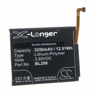 Baterie pro Lenovo Z5s, 3250 mAh Baterie pro Lenovo Z5s, 3250 mAh