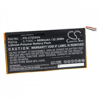 Baterie pro Acer Iconia One 10 / B3-A20, 6-pinový konektor, 6000 mAh Baterie pro Acer Iconia One 10 / B3-A20, 6-pinový konektor, 6000 mAh