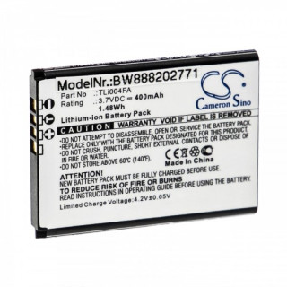 Baterie pro Alcatel One Touch 1013X / 1035D / 1046D, 400 mAh Baterie pro Alcatel One Touch 1013X / 1035D / 1046D, 400 mAh
