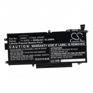 Baterie pro Dell Latitude 5289 / Latitude 7390, 3850 mAh Baterie pro Dell Latitude 5289 / Latitude 7390, 3850 mAh