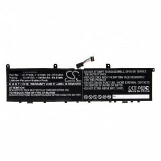 Baterie pro Lenovo Thinkpad P1 / X1 Extreme, 01AY968, 5150 mAh Baterie pro Lenovo Thinkpad P1 / X1 Extreme, 01AY968, 5150 mAh