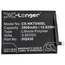 Baterie pro Nokia 3.4 / 5.4, HQ430, 3900 mAh Baterie pro Nokia 3.4 / 5.4, HQ430, 3900 mAh