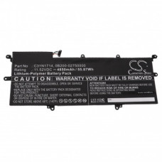 Baterie pro Asus ZenBook Flip 14 UX461, C31N1714, 4850 mAh Baterie pro Asus ZenBook Flip 14 UX461, C31N1714, 4850 mAh