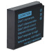 Baterie CGA-S005 pro Panasonic Lumix DMC-FC01 / DMC-FX8 / DMC-LX1, 750 mAh