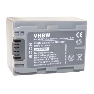 Baterie NP-FP70 / NP-FP71 za Sony DSC-HC1 / DCR-SR1 / DCR-DVD92, 950 mAh Baterie NP-FP70 / NP-FP71 za Sony DSC-HC1 / DCR-SR1 / DCR-DVD92, 950 mAh