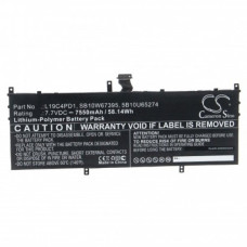 Baterie pro Lenovo Yoga C640-13IML / Yoga 6-13ALC6, 7550 mAh
