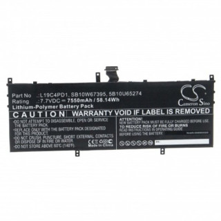Baterie pro Lenovo Yoga C640-13IML / Yoga 6-13ALC6, 7550 mAh Baterie pro Lenovo Yoga C640-13IML / Yoga 6-13ALC6, 7550 mAh