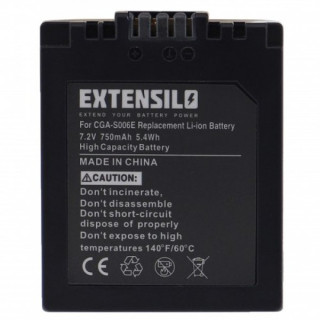 Baterie CGA-S006 / CGR-S006 pro Panasonic Lumix FZ8 / FZ18 / FZ28 / FZ30 / FZ35, 750 mAh Baterie CGA-S006 / CGR-S006 pro Panasonic Lumix FZ8 / FZ18 / FZ28 / FZ30 / FZ35, 750 mAh