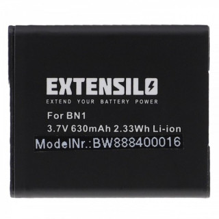Baterie NP-BN1 pro Sony DSC-WX5 / DSC-TX5 / DSC-TX7, 630 mAh Baterie NP-BN1 pro Sony DSC-WX5 / DSC-TX5 / DSC-TX7, 630 mAh