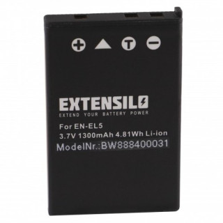Baterie EN-EL5 pro Nikon Coolpix 3700 / 4200 / 5200, 1300 mAh