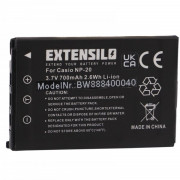 Baterie NP-20 pro Casio Exilim EX-M1 / EX-Z3 / EX-S3, 700 mAh