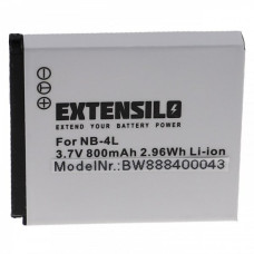 Baterie NB-4L pro Canon IXUS 30 / 40 / 50 / 55, 800 mAh Baterie NB-4L pro Canon IXUS 30 / 40 / 50 / 55, 800 mAh