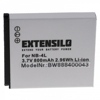 Baterie NB-4L pro Canon IXUS 30 / 40 / 50 / 55, 800 mAh