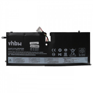 Baterie pro Lenovo Thinkpad X1 Carbon 3444 / 3448 / 3460, 3500 mAh