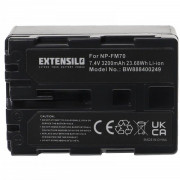 Baterie NP-FM50 pro Sony CCD-TRV106K / CCD-TRV108, 3200 mAh Baterie NP-FM50 pro Sony CCD-TRV106K / CCD-TRV108, 3200 mAh
