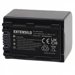 Baterie NP-FH70 pro Sony DCR-DVD908E / DCR-HC47 / HDR-CX11E, 1500 mAh