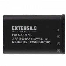 Baterie NP-90 pro Casio Exilim EX-H10 / EX-H15 / EX-H20G / EX-FH100, 1800 mAh Baterie NP-90 pro Casio Exilim EX-H10 / EX-H15 / EX-H20G / EX-FH100, 1800 mAh