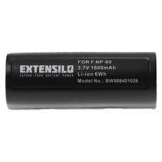 Baterie NP-80 pro Fuji Finepix 1300 / 1400 / 4800 / 6800, 1600 mAh Baterie NP-80 pro Fuji Finepix 1300 / 1400 / 4800 / 6800, 1600 mAh