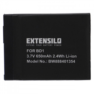 Baterie NP-BD1 pro Sony Cybershot DSC-T2  / DSC-T900 / DSC-TX1, 650 mAh
