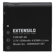 Baterie NP-40 pro Casio Exilim Zoom EX-Z30 / EX-Z1000 / EX-Z1200, 1250 mAh