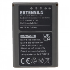 Baterie PS-BLN1 pro Olympus OM-D / E-M5 / Pen E-P5, 1140 mAh Baterie PS-BLN1 pro Olympus OM-D / E-M5 / Pen E-P5, 1140 mAh