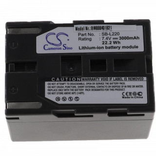 Baterie SB-L220 pro Samsung SC-D130 / VP-D20 / VP-D75, 3000 mAh