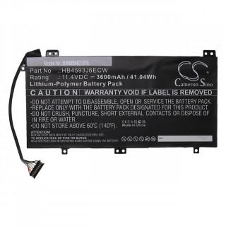 Baterie pro Huawei Matebook 13 / WRT-W19, 3600 mAh Baterie pro Huawei Matebook 13 / WRT-W19, 3600 mAh