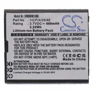 Baterie pro Beafon SL495 / SL595, 600 mAh Baterie pro Beafon SL495 / SL595, 600 mAh