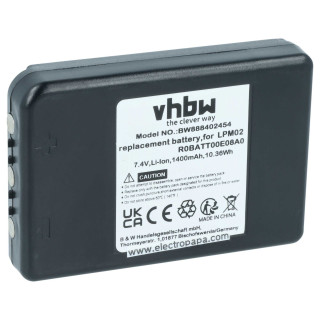Baterie pro Autec AJM / DJS / FJM, LPM02, 1400 mAh Baterie pro Autec AJM / DJS / FJM, LPM02, 1400 mAh