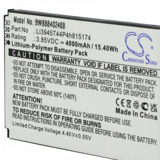 Baterie pro ZTE MU500 / MU501, 4000 mAh