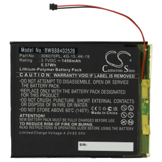 Baterie pro PocketBook 615 / 626 / 632 / Touch Lux 3, 1450 mAh Baterie pro PocketBook 615 / 626 / 632 / Touch Lux 3, 1450 mAh