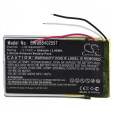 Baterie pro Sony MDR-HW700DS, 800 mAh