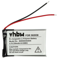 Baterie pro Bosch Intuvia, 250 mAh Baterie pro Bosch Intuvia, 250 mAh