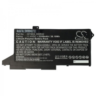 Baterie pro Dell Latitude 14 5420 / Latitude 15 5520, 11.4 V, 3350 mAh Baterie pro Dell Latitude 14 5420 / Latitude 15 5520, 11.4 V, 3350 mAh