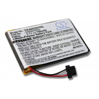 Baterie pro Navigon 2510, 750 mAh Baterie pro Navigon 2510, 750 mAh