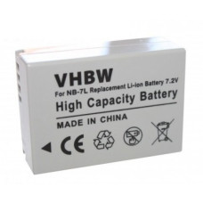 Baterie NB-7L pro Canon PowerShot G10 / G11 / G12 / Powershot SX30, 700 mAh Baterie NB-7L pro Canon PowerShot G10 / G11 / G12 / Powershot SX30, 700 mAh