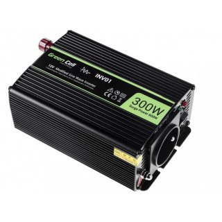 Auto invertor z 12V na 230V, 300W/600W