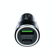 Nabíječka do auta pro zařízení s konektorem USB-C / USB-A, duální, 20W Nabíječka do auta pro zařízení s konektorem USB-C / USB-A, duální, 20W
